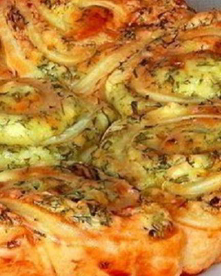 Рецепт пирога с брынзой