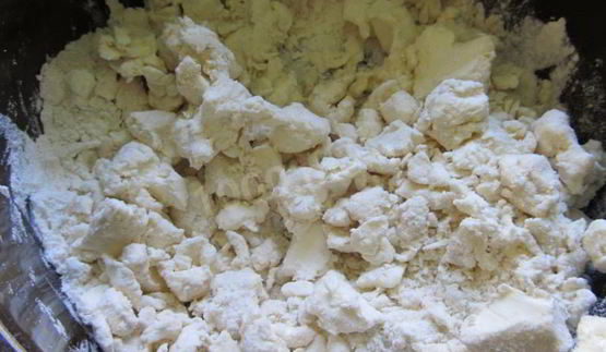 пирог с фруктами