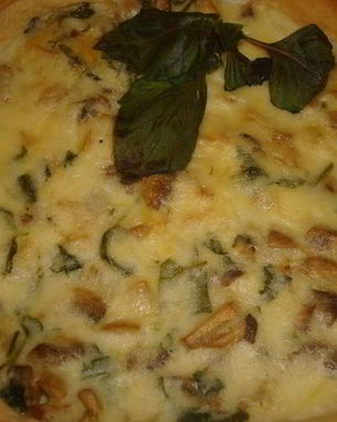 Пирог с грибами