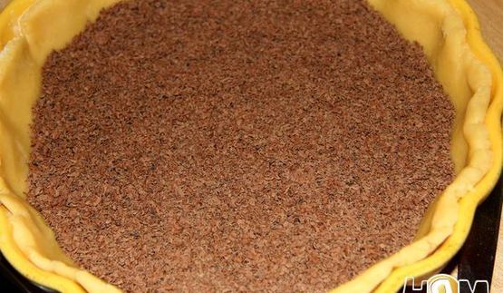 пирог с грушами и шоколадом