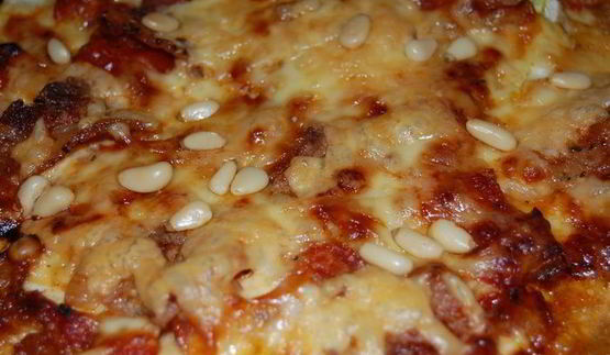 пирог с кабачками и панчеттой