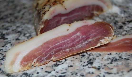 пирог с кабачками и панчеттой