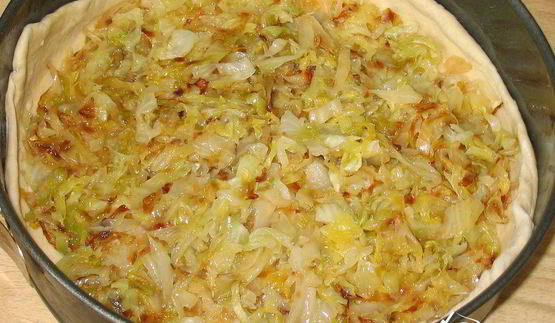 пирог с капустой