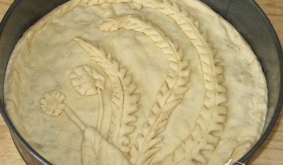 пирог с капустой