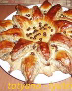 Пирог с халвой