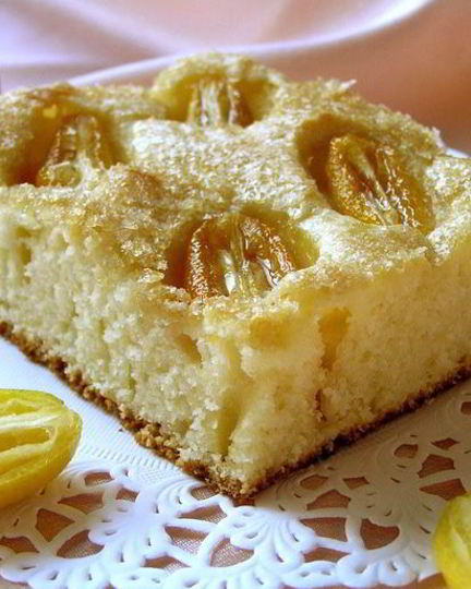 Рецепт пирога с кумкватом