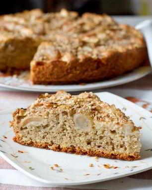 Пирог с осенними фруктами