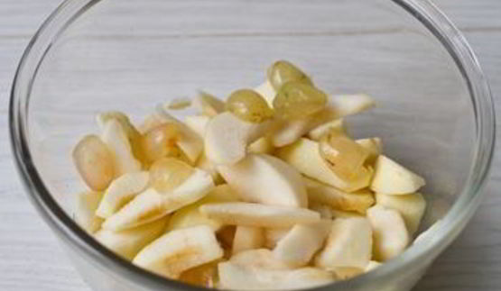 пирог с осенними фруктами