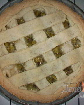 Пирог с ревенем