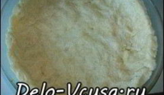 пирог с ревенем