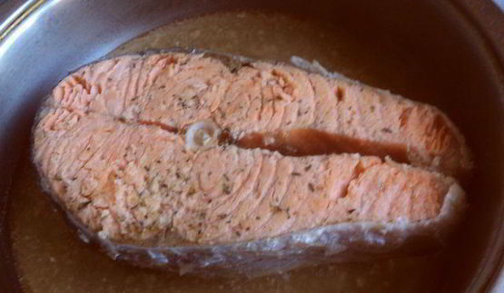 пирог с семгой и брокколи