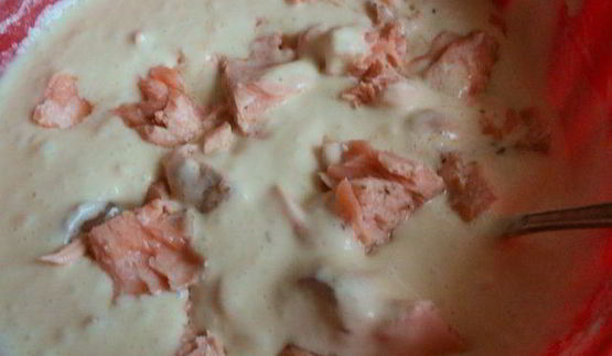 пирог с семгой и брокколи