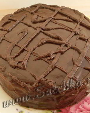 Пирог с шоколадом