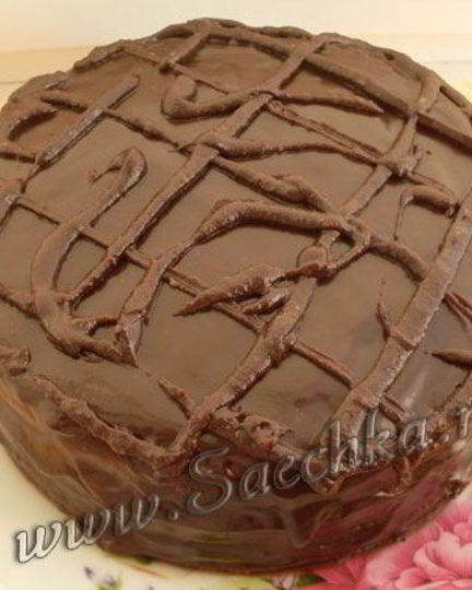 Рецепт пирога с шоколадом