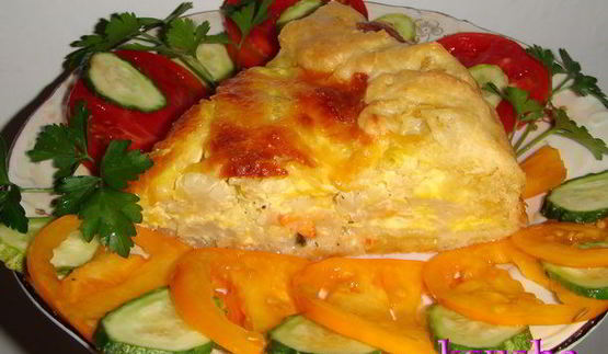 пирог с цветной капустой