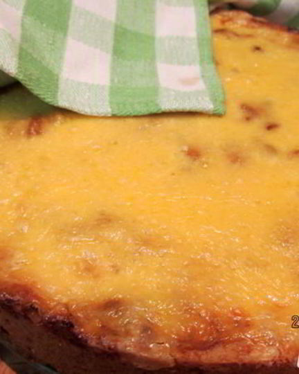 Рецепт пирога-жульена с курицей и грибами