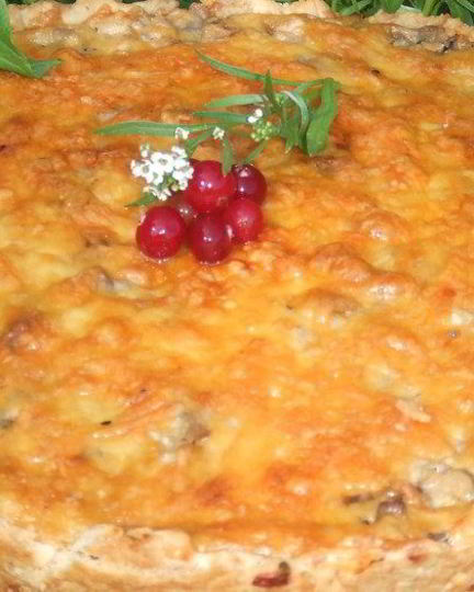 Рецепт пирога жюльен