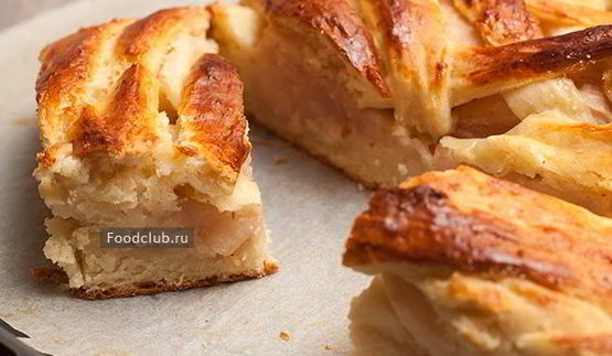 плетеный пирог