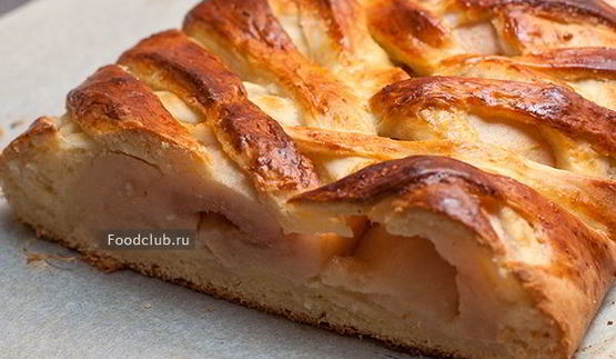 плетеный пирог