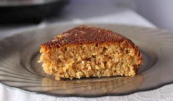 постный пирог на чае с вареньем