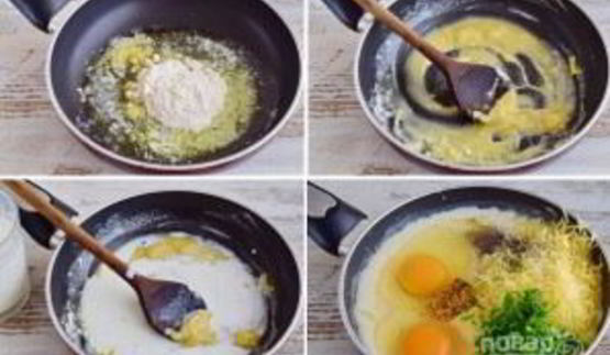 рисовый пирог со скумбрией