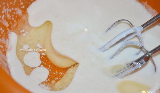 шоколадно-медовый пирог с абрикосами