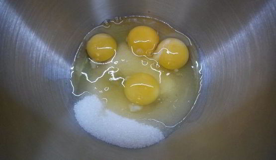 шоколадный пирог с булочками