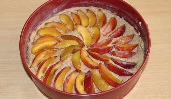 сливовый пирог на пиве