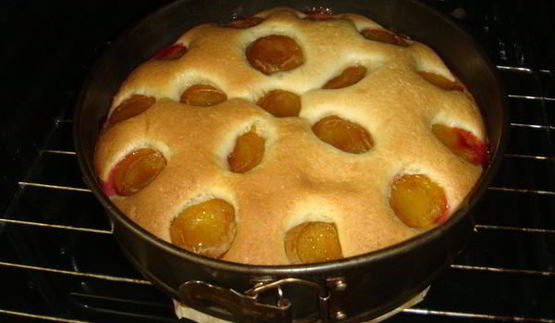 сливовый пирог