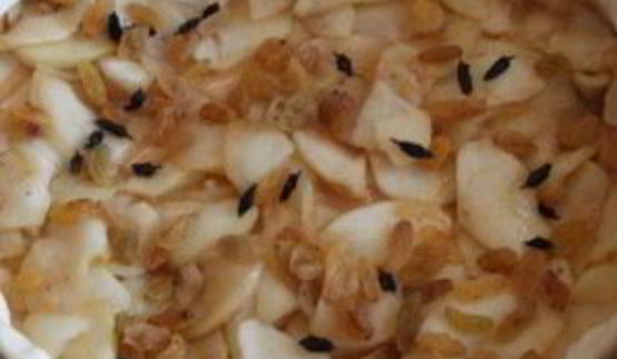 слоеный пирог с яблоками из готового теста