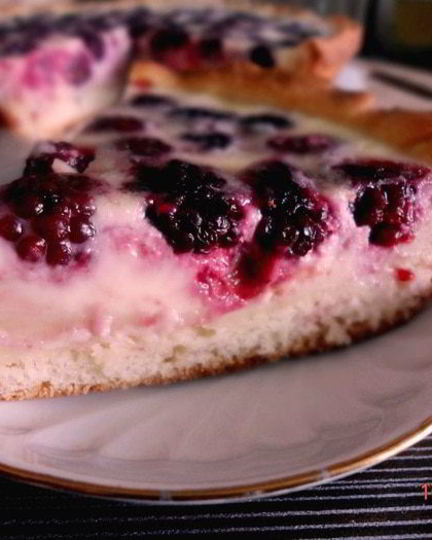 Рецепт сметанного пирога на творожном тесте