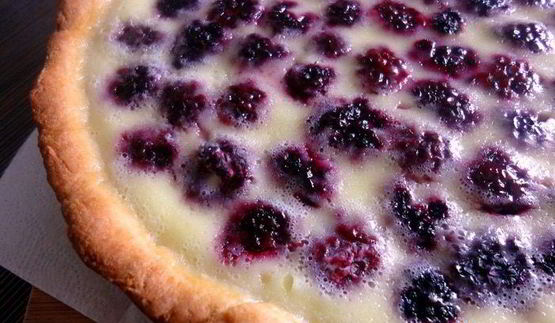 сметанный пирог на творожном тесте