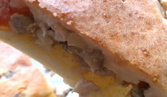 сметанный пирог с курочкой