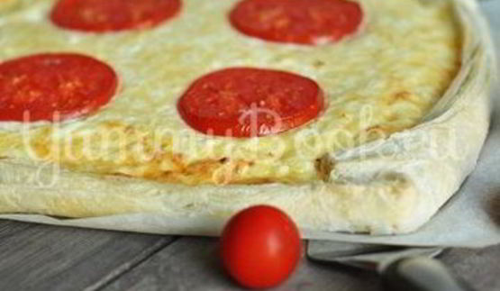 сырный пирог большой хачапури