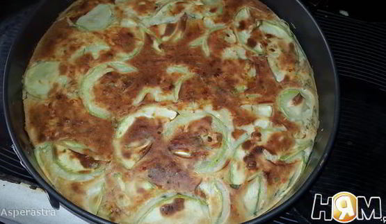 тосканский кабачковый пирог