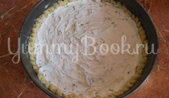 творожный пирог с грецкими орехами