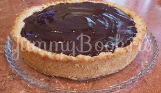 творожный пирог с грецкими орехами