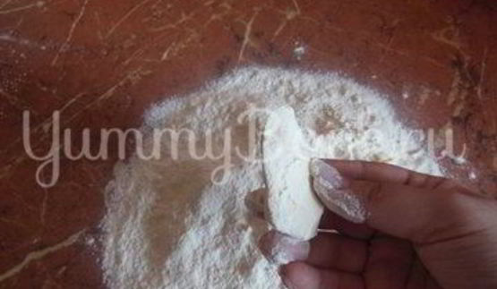 творожный пирог с грецкими орехами