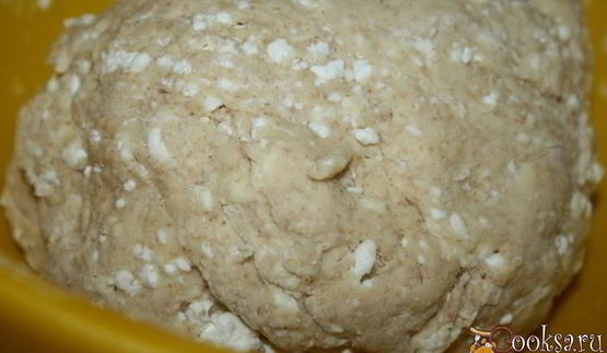 творожный пирог с капустой и яйцом