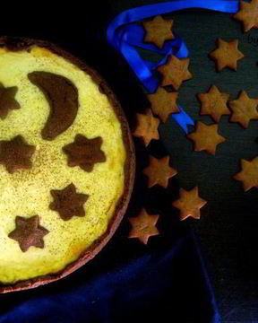 Творожный пирог Звездные ночи
