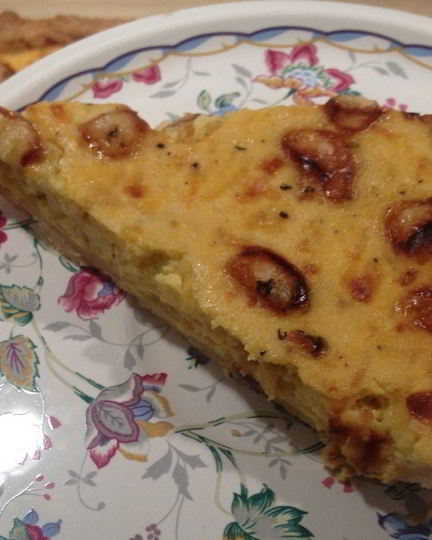 Рецепт тыквенного пирога на песочном тесте с горгонзолой