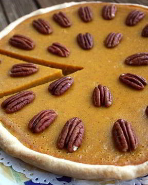 Тыквенный пирог с пеканом