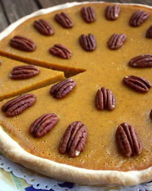 Тыквенный пирог с пеканом