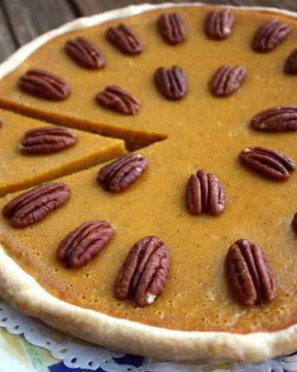 Рецепт тыквенного пирога с пеканом