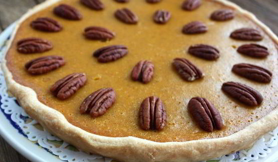 тыквенный пирог с пеканом