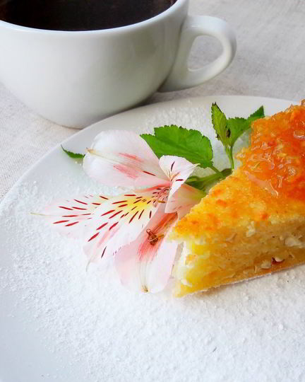 Рецепт вкусного пирога с творогом и манкой