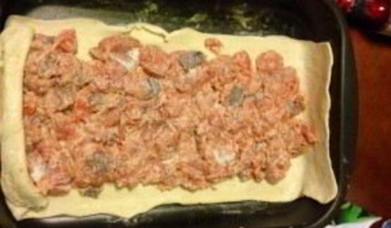 вкусный рыбный пирог