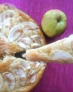 Яблочный пирог с йогуртом