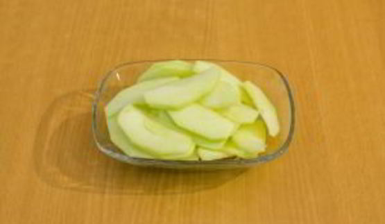 яблочный пирог с нежным кремом