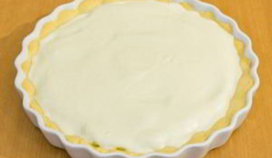 яблочный пирог с нежным кремом